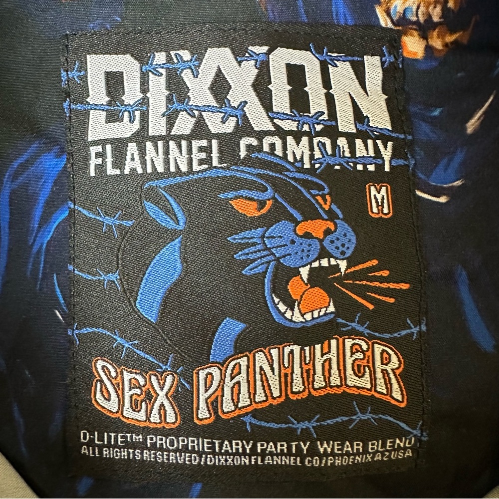 Dixxon Flannel Company “Sex Panther” Graphic Dhirt - Picture 5 of 10